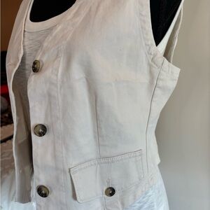 Banana Republic Cream Jacket